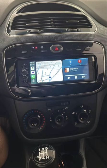 Auto Rádio 1DIN Universal 7” Touch CarPlay Sem fios e Android Auto | GPS,Bluetooth,Chamadas,YouTube