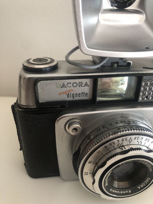 Máquina fotográfica analógica