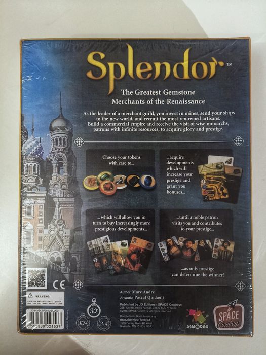 Gra planszowa Splendor | NOWA (w folii)
