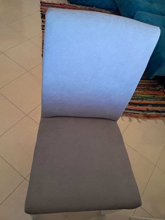 Mesa extensivel 207×91×77 + 6 cadeiras
