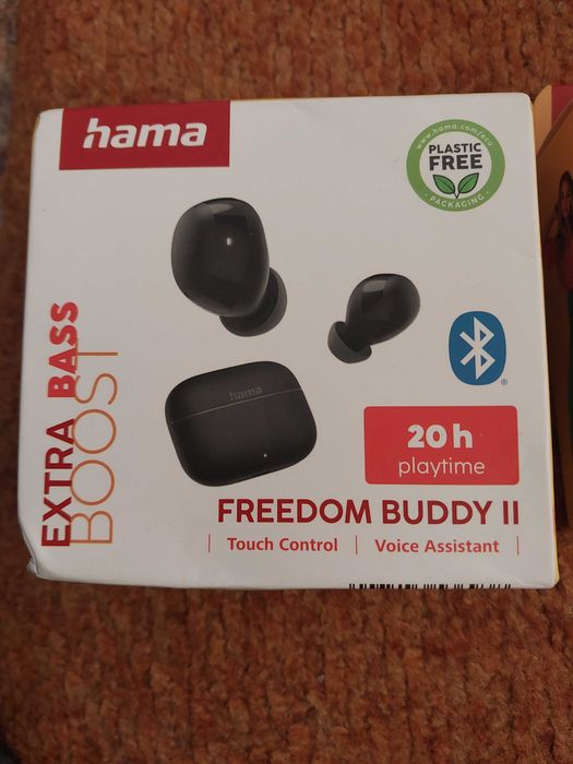 Słuchawki, hama FREEDOM BUDDY 2 I  MEGA BASS!
