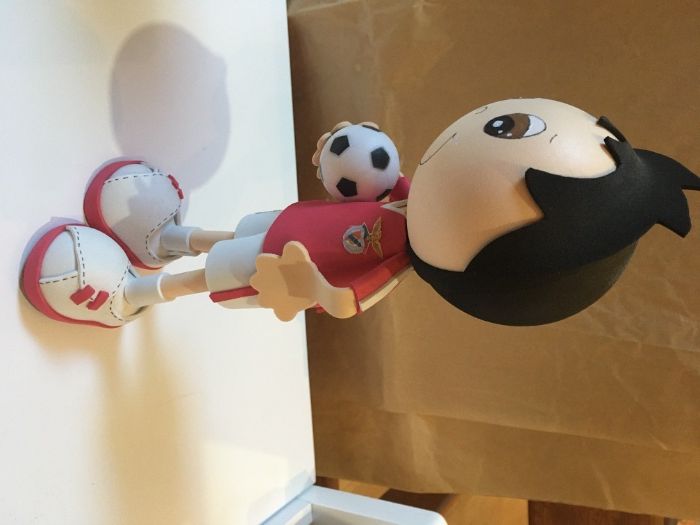 Boneco Jogador de Futebol em EVA - manualidades