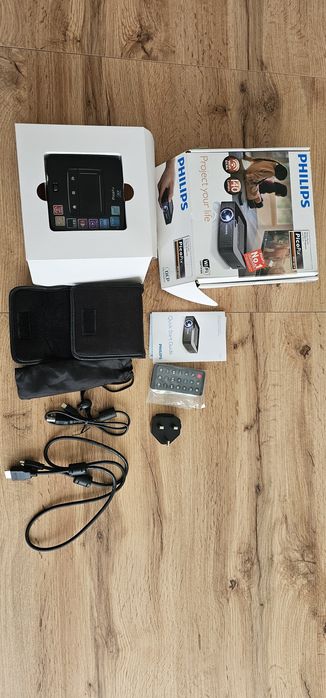 Projektor Philips PicoPix PPX3614 WiFi HDMI 120°, LED Android przenośny