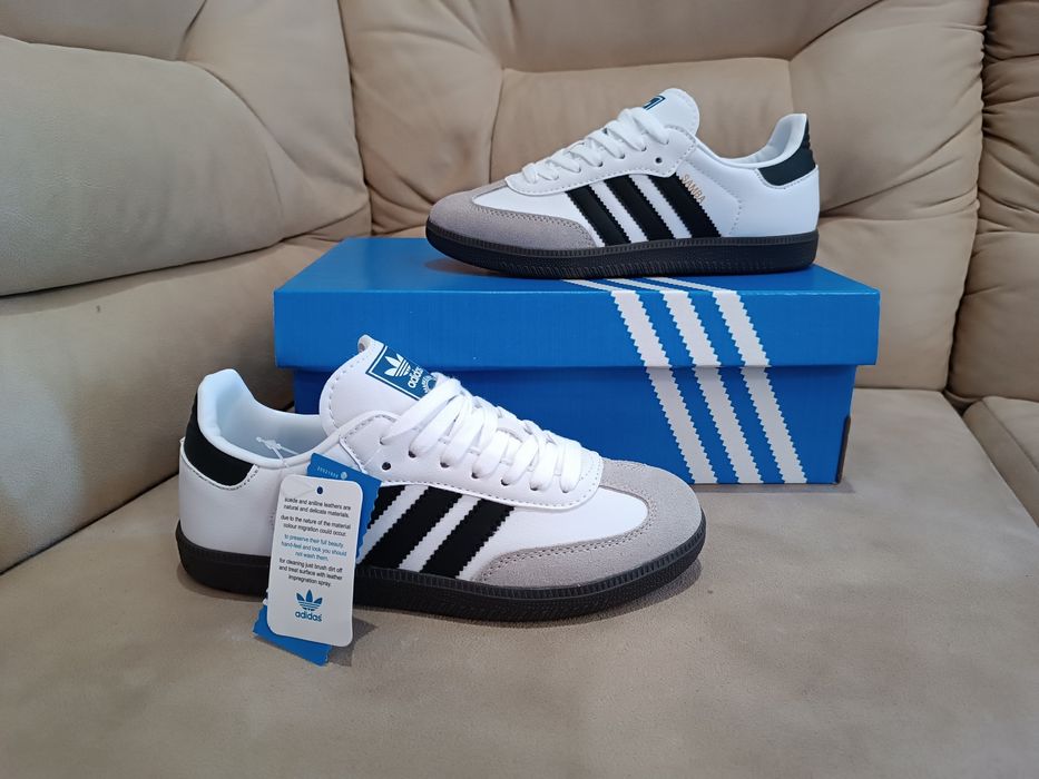 Кросівки Adidas samba OG (натуральна  шкіра)