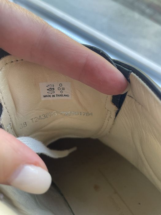 Ботинки ecco кожаные