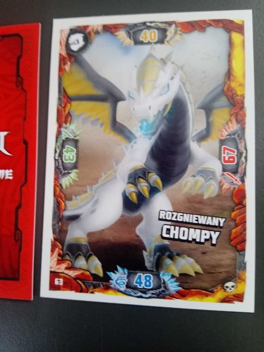 Karta Lego ninjago  wyspa seria 6