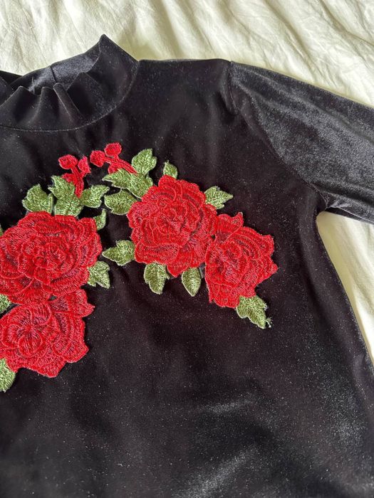 Боди женский черный