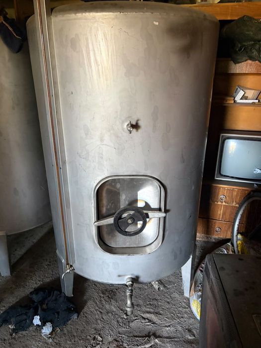 Cubas em inox 500/1000L