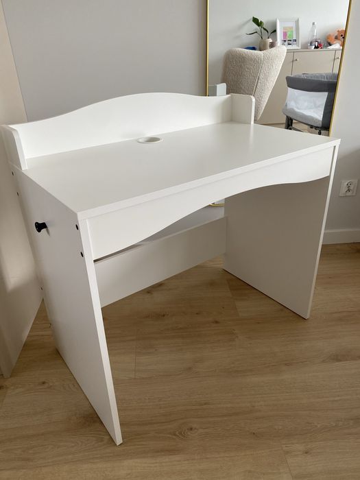 Ikea smagora białe biurko dzieci dzieciece