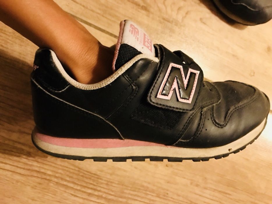 new balance NB adidasy buty czarne rozowe