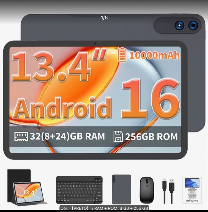 Tablet RELNDOO 13.4” (NOVO)