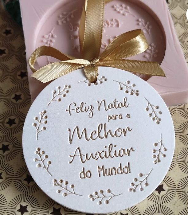 Peças gesso perfumado