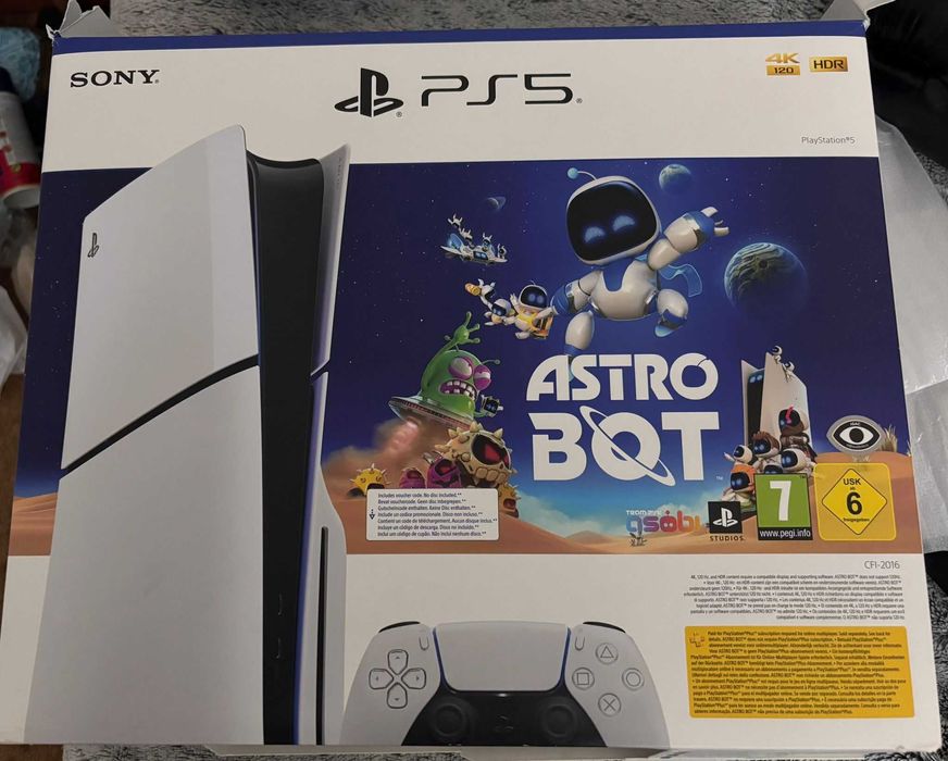 PS5 Standard 1 TB com Leitor de Disco – Como Nova | Pouco Uso + Astro