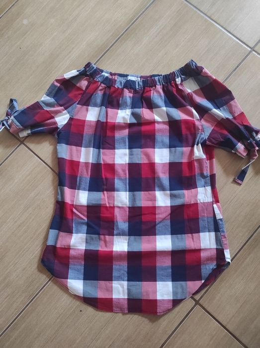 Bluzeczka w kratkę