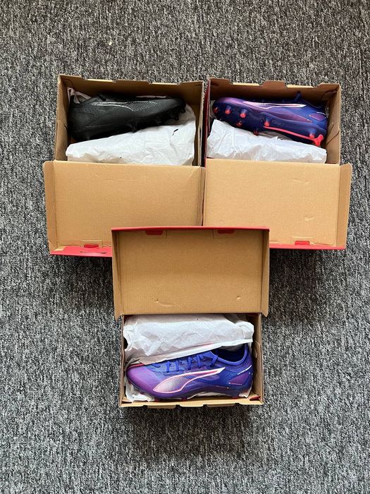 Zestaw 50 par Puma korki piłkarksie nowe