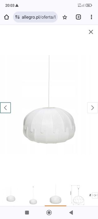 Lampa wisząca Anita Agata meble