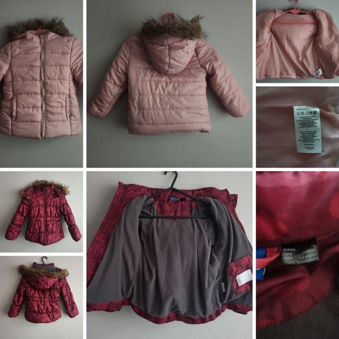 Paka ubrań dla dziewczynki 110/116cm