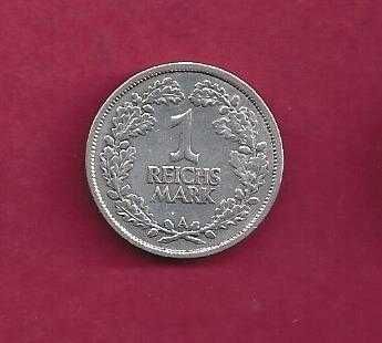 ALEMANHA  1 REICHS  Mark  1926     Prata