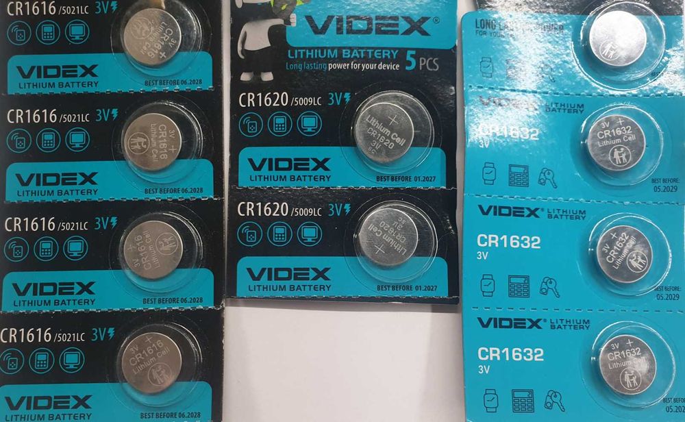 батарейка CR1616/1620/1632 Lithium