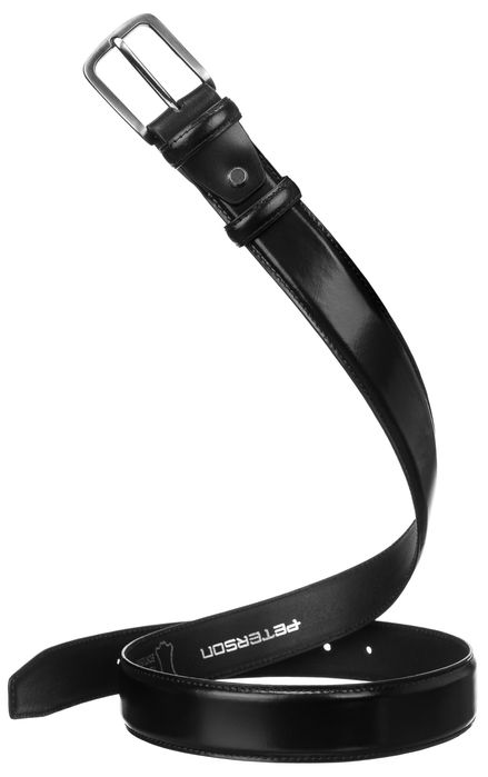 pasek męski skórzany ptn pm-14-125-spl-6912 black