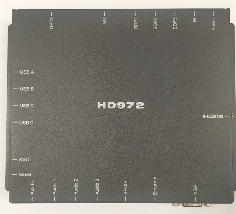 Mini Odtwarzacz digital signage BrighSign HD972