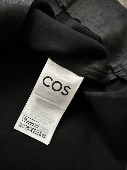 Спідниця COS, натуральна шкіра