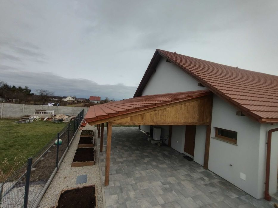 Wiaty garażowe,  Carport, zadaszenia na auto