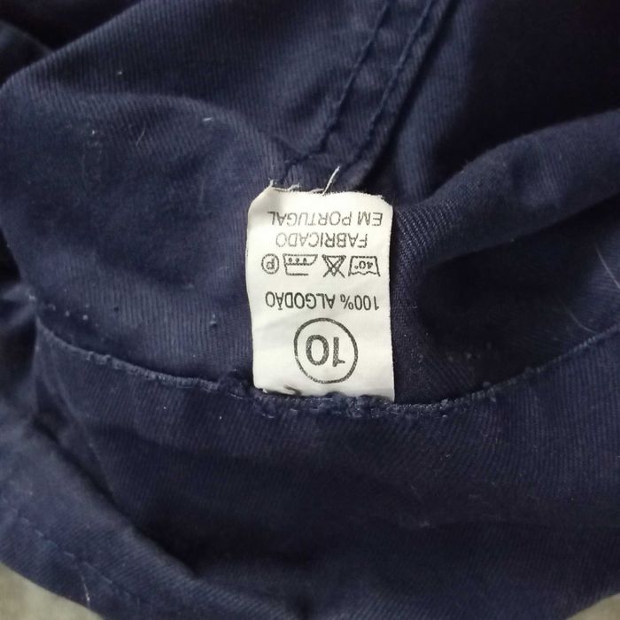 Fato de macaco, de  oficina, em ganga zul