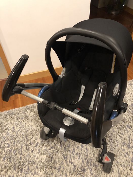 Ovo + carrinho + cadeira de carro da MaxiCosi