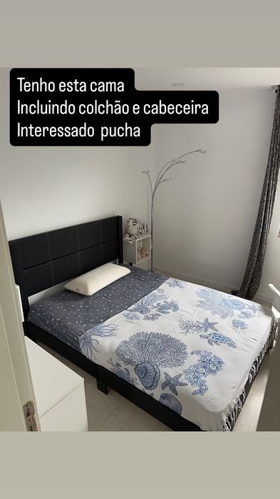 Vendo uma casa solteiro + mas colchão+ cabeçeiras