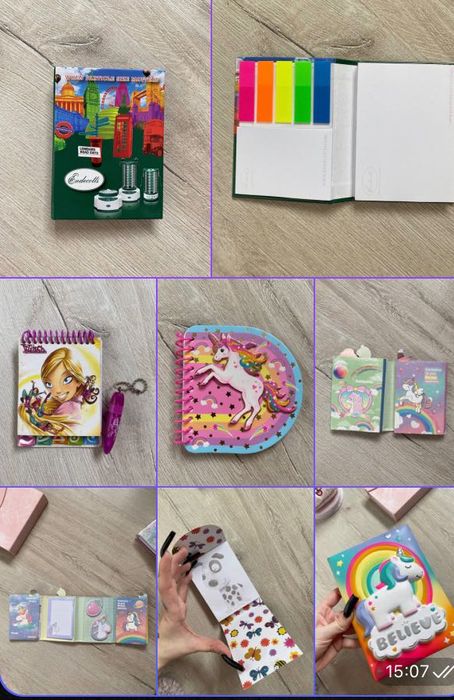 Блокнот сквиш пушистый