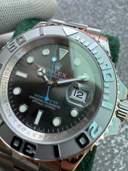 Швейцарские часы Rolex Yacht Master II 40mm Oystersteel Platinum