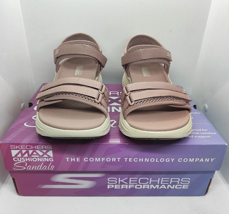 сандалии 26 27 27,5см босоножки Skechers Max Cushioning  оригинал