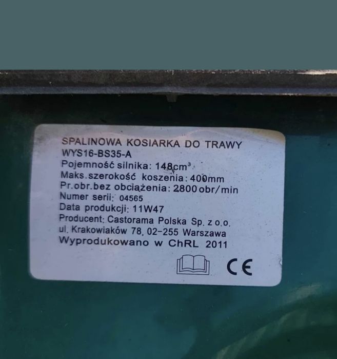 Kosiarka spalinowa