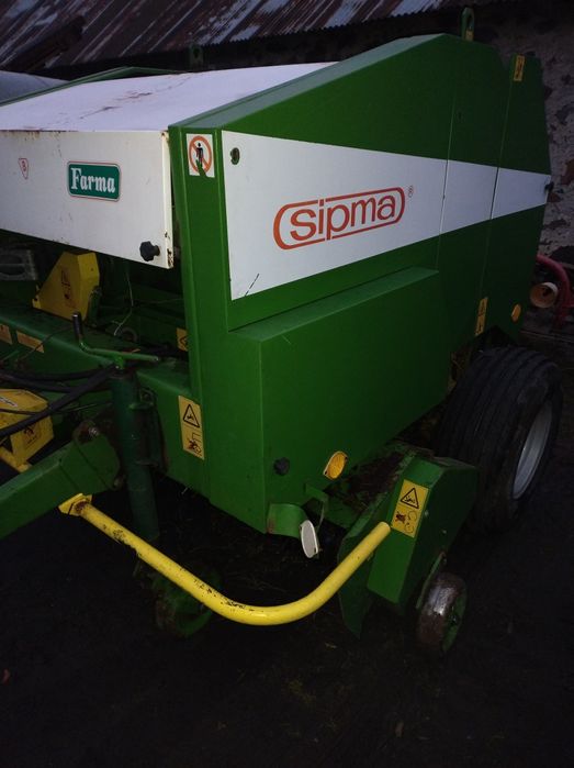 Prasa belująca sipma farma na zamki owijarka samozaładowcza metal- tec