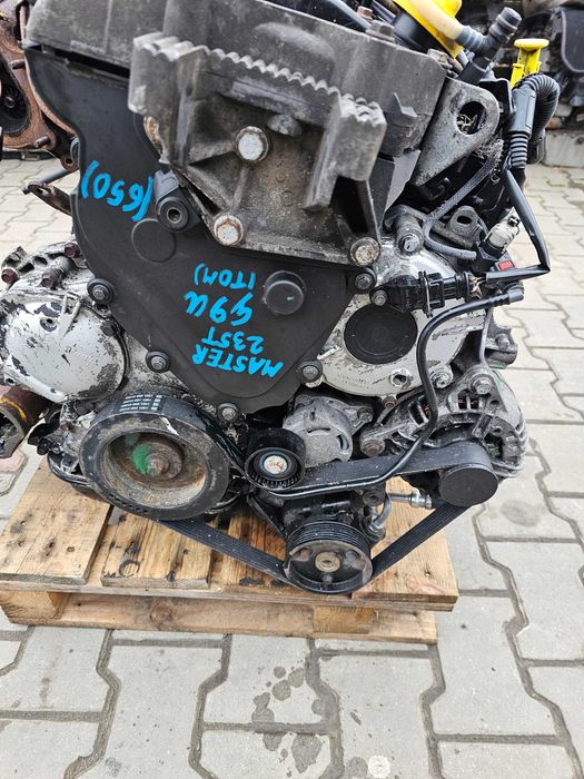 Opel Vivaro Silnik Kompletny 2.5DCI Kod Silnika G9U Przebieg 235000KM