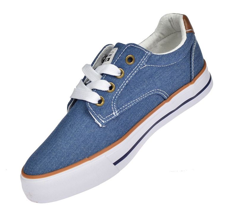 Trampki jeansowe LH124 sneakersy tenisówki lekkie rozmiar: 39
