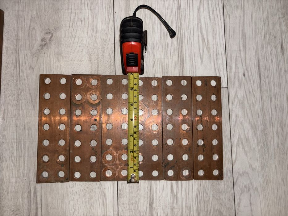 Miedziana szyna zbiorcza