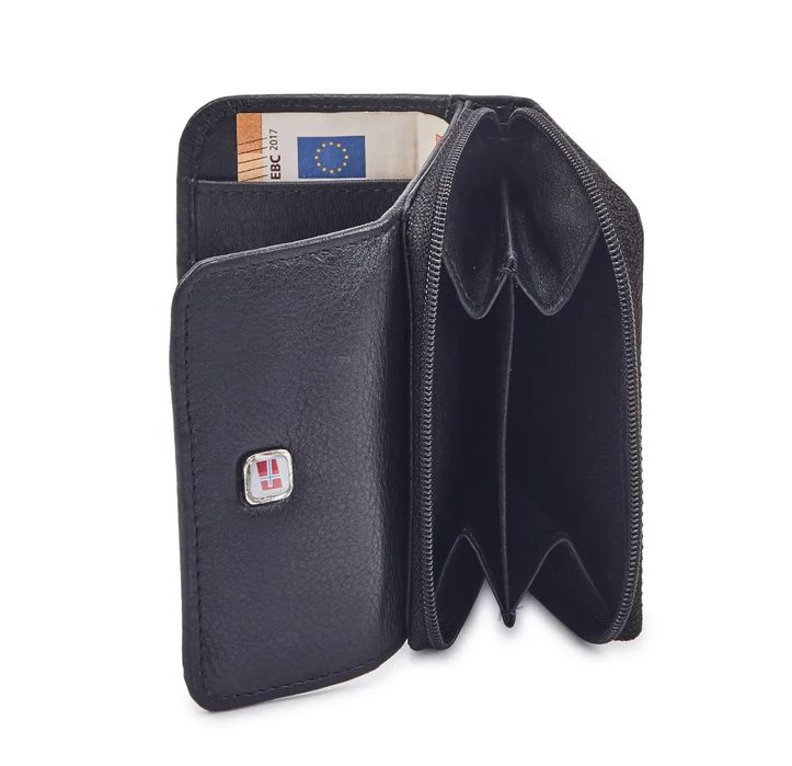 męski portfel nordee gw-924 rfid skóra naturalna czarny