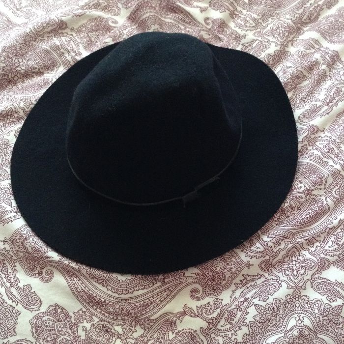 Chapéu lã preto massimo dutti
