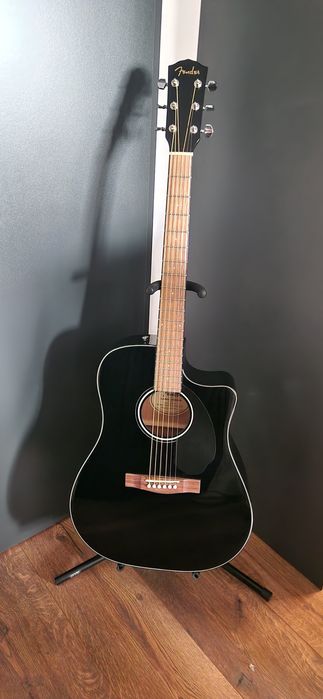 Gitara elektroakustyczna Fender CD-60SCE BLK