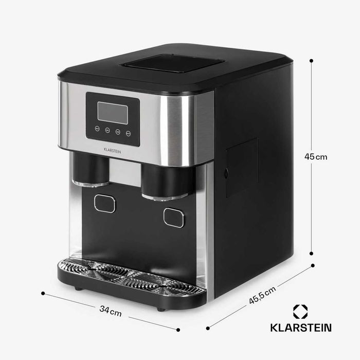 Kostkarka do lodu z kruszarką Klarstein Eiszeit Crush