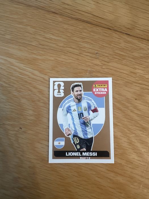 Lionel Messi Cromo Mundial 2026 Bronze