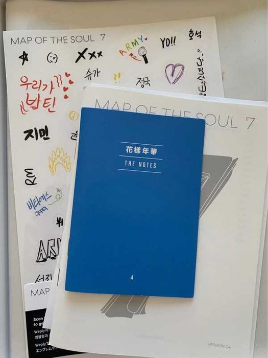 BTS Álbum Map of the Soul: 7 + Photocards K-Pop Kpop
