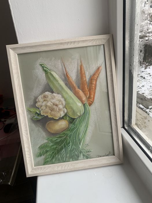 Картины пастелью