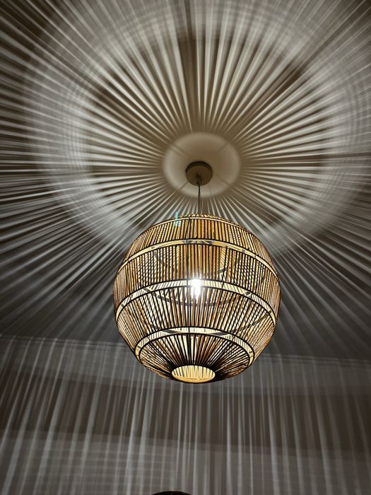 Candeeiro de teto verga