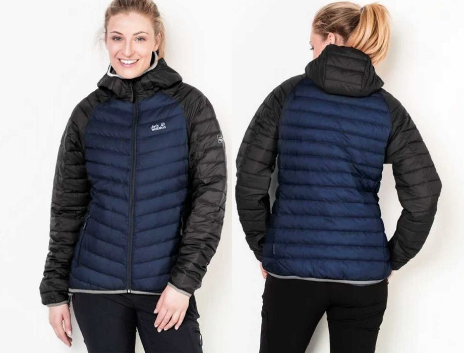 Куртка мікропуховик Jack Wolfskin Zenon Storm Down Jacket  (р. M) Оригінал пуховик легкий жіночий трекінгова куртка