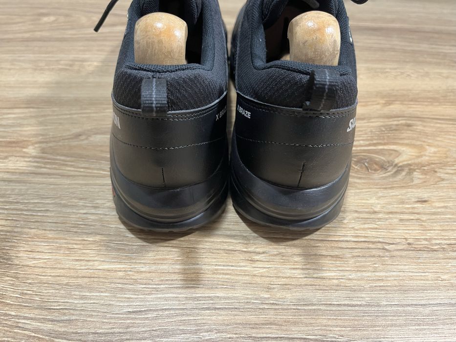 Кросівки чоловічі Salomon X Braze Gore-Tex Black розмір 46(29,5 см.)