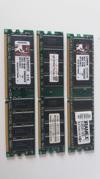 Pamięć RAM 256 do komputera