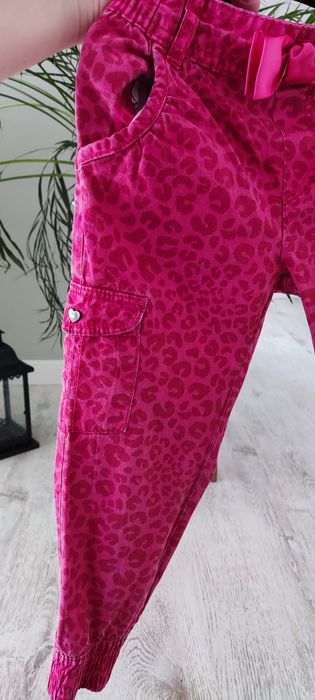 Spodnie H&M, bojówki, rozmiar 104 (3-4 lata).